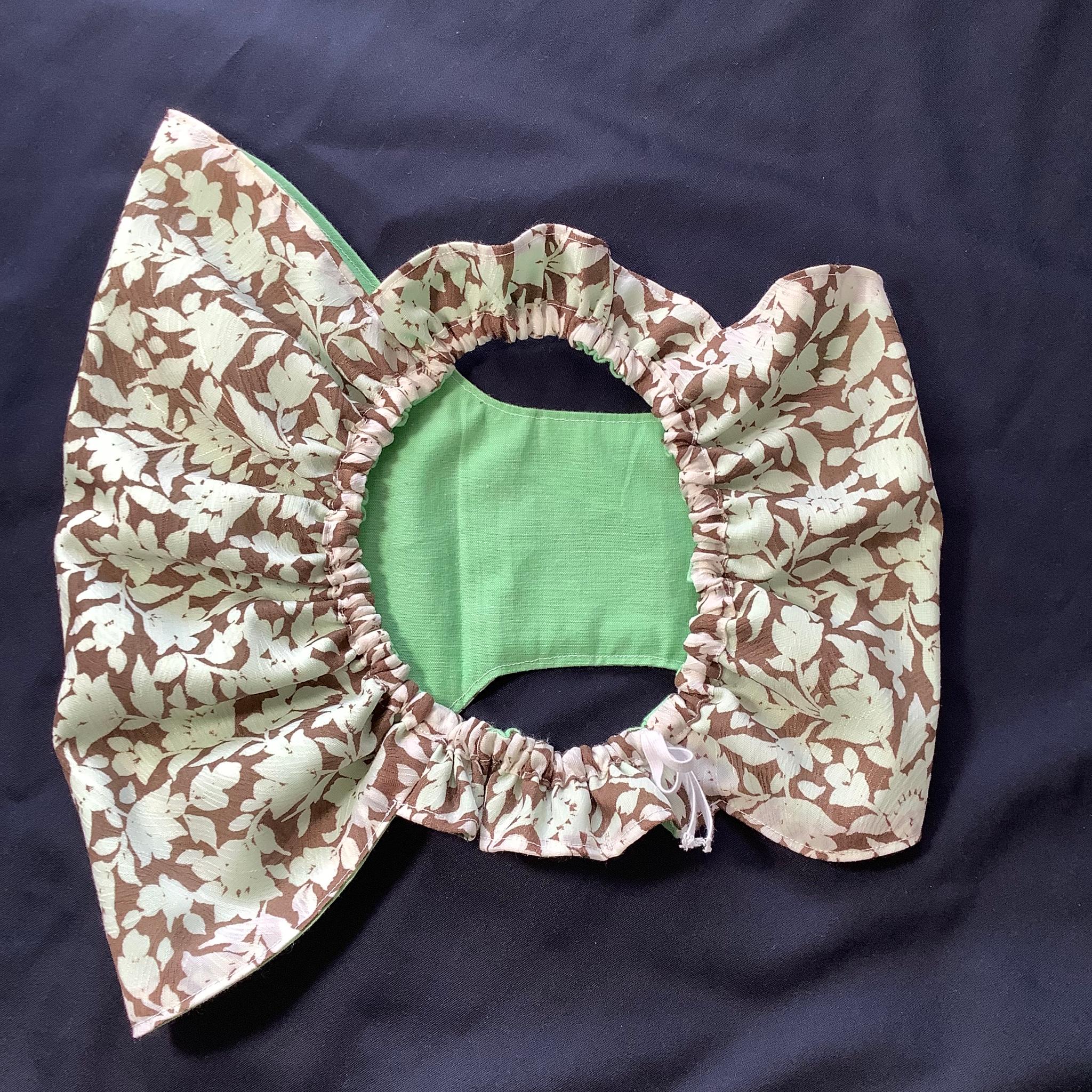 フンティ・姫パン・ふんどしパンツ【028-a】繊細さん敏感肌に優しいリラクゼーションふんティボタニカル花さらし緑 | 4枚目